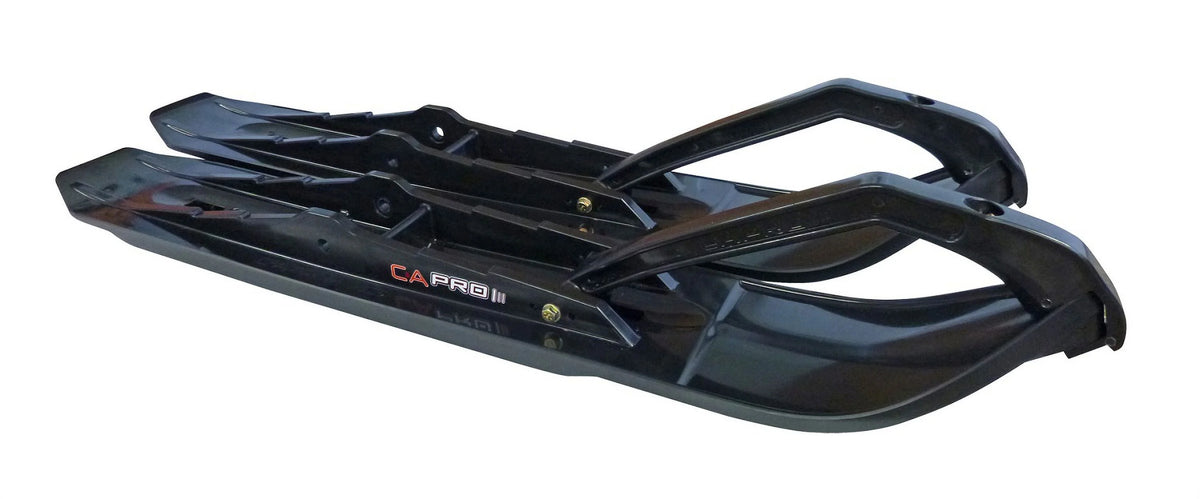 Black XCS Snowmobile Skis with 7.5" Shaper Bars Complete Kit A811513