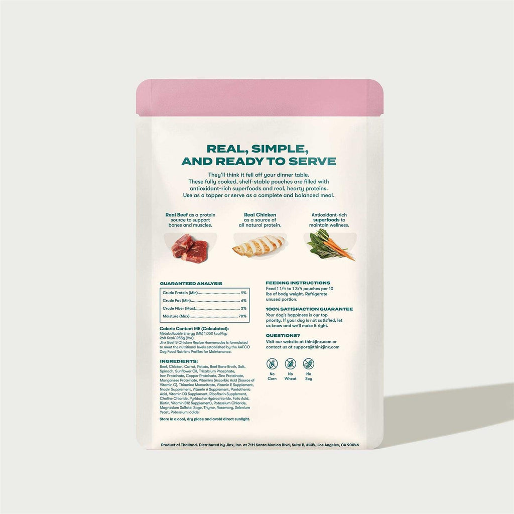 Beef & Chicken Recipe Wet Natural Dog Food C92939