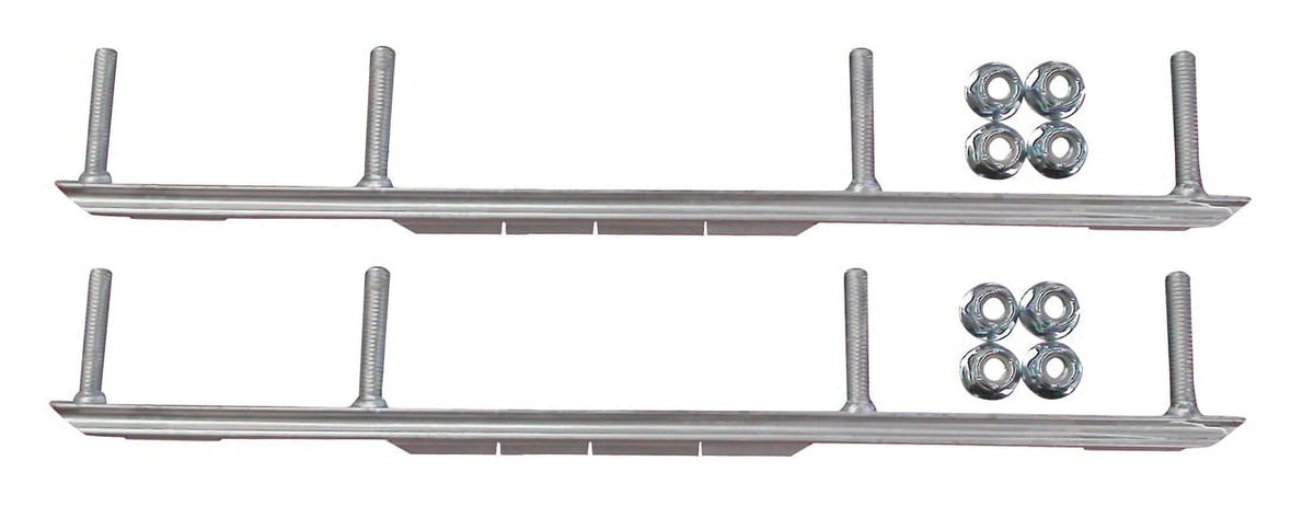 Black XCS Snowmobile Skis with 7.5" Shaper Bars Complete Kit A811513