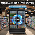 Glass Door Merchandiser Refrigerator 44.7 Cu.ft W9457