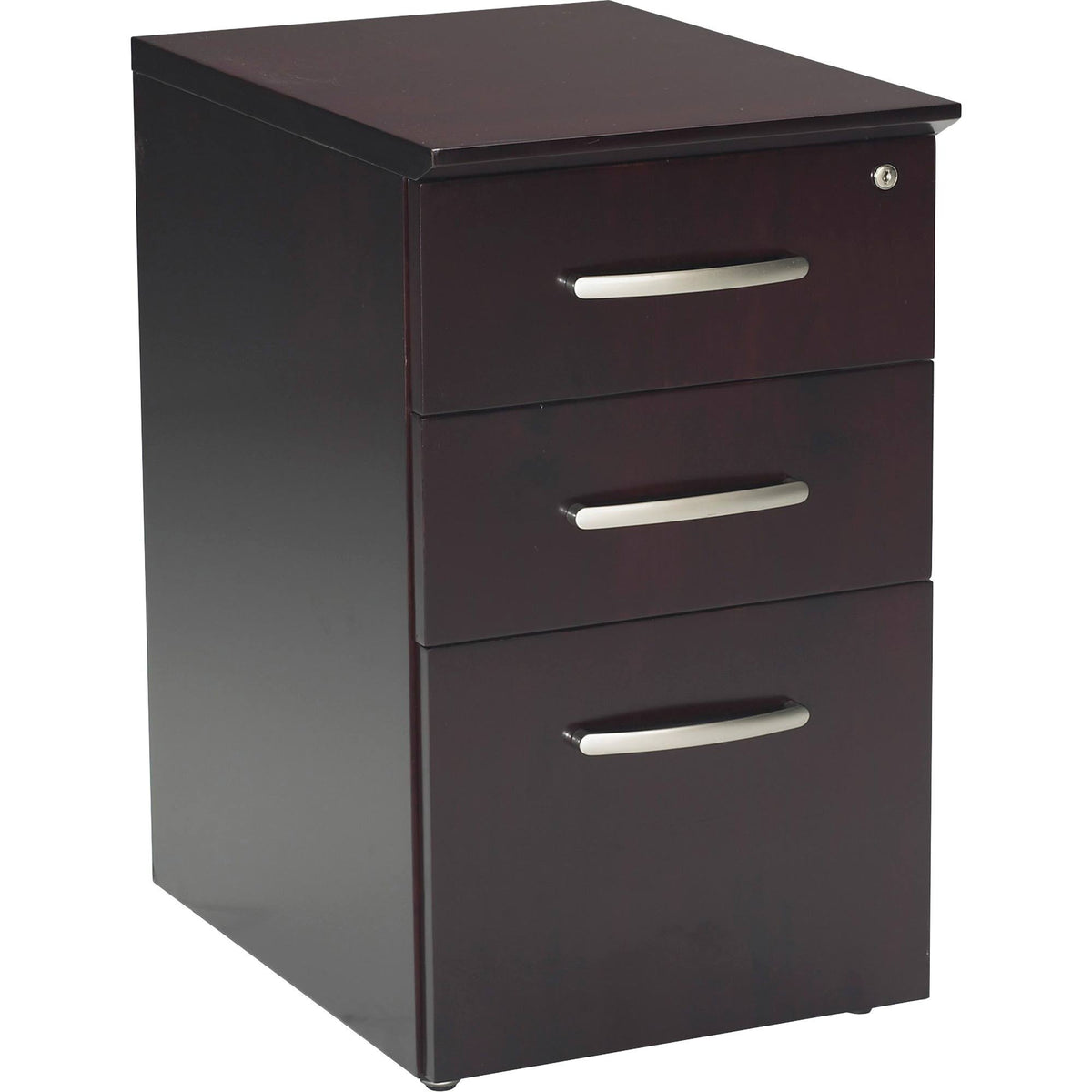 Mahogany Box-Box-File Pedestal Z5112