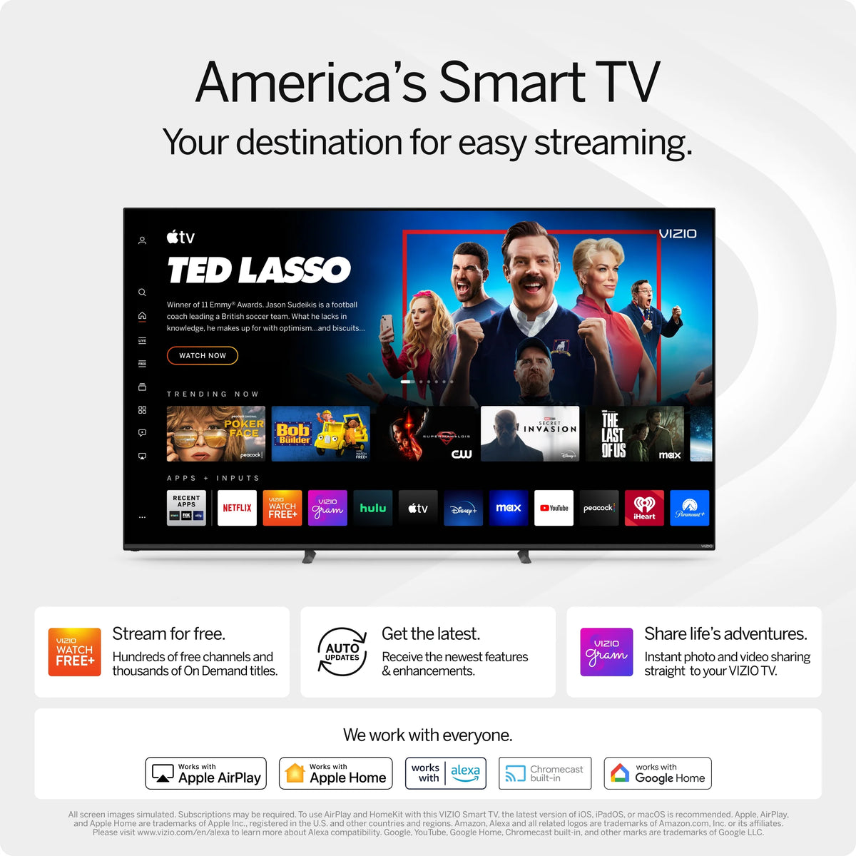 75" 4K LED HDR Smart TV O920