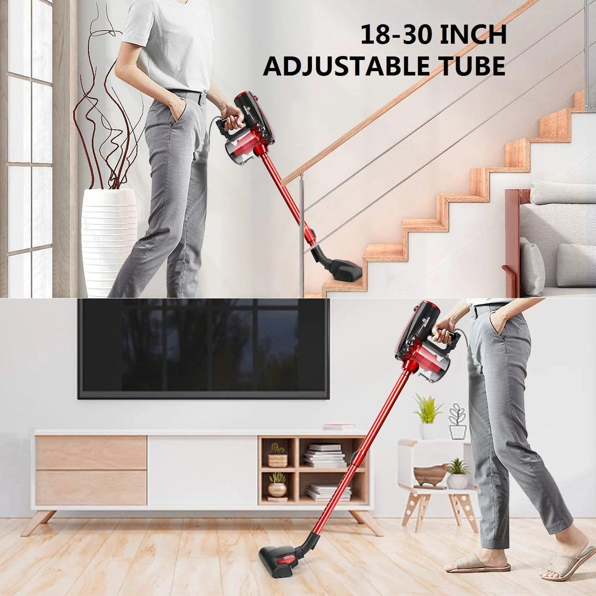 Lightweight Corded Stick Vacuum T620