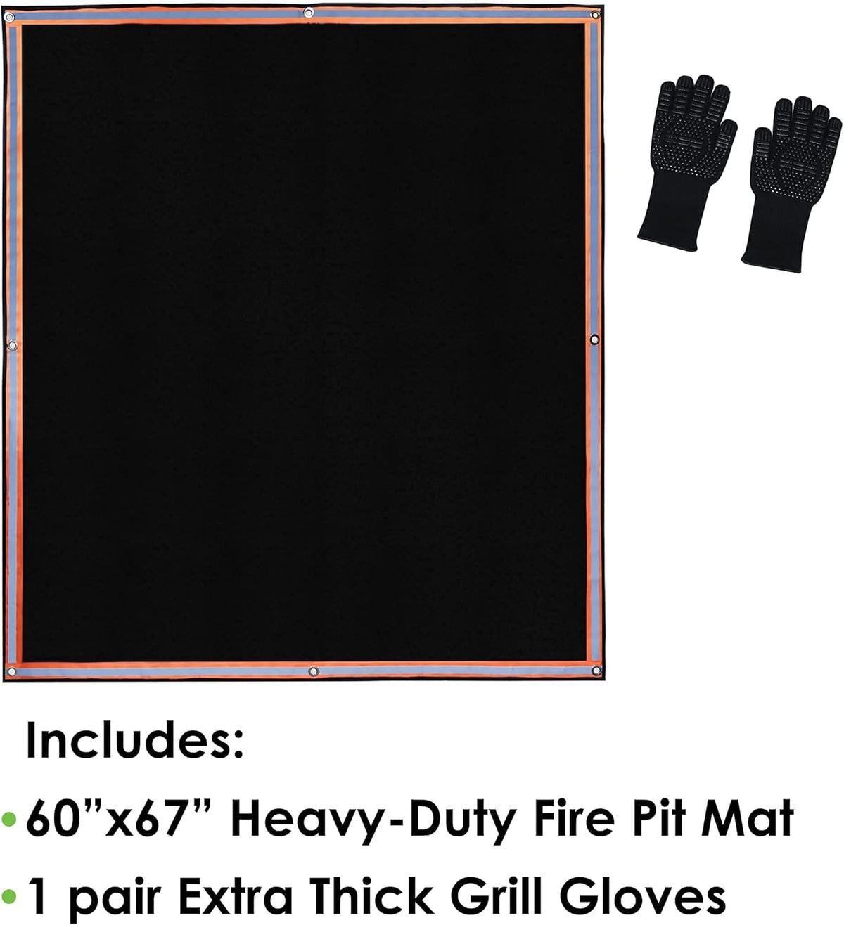 Fireproof 3 Layer Fire Pit Mat G173