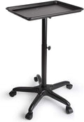 Adjustable Height Aluminum Salon Tray Cart L750