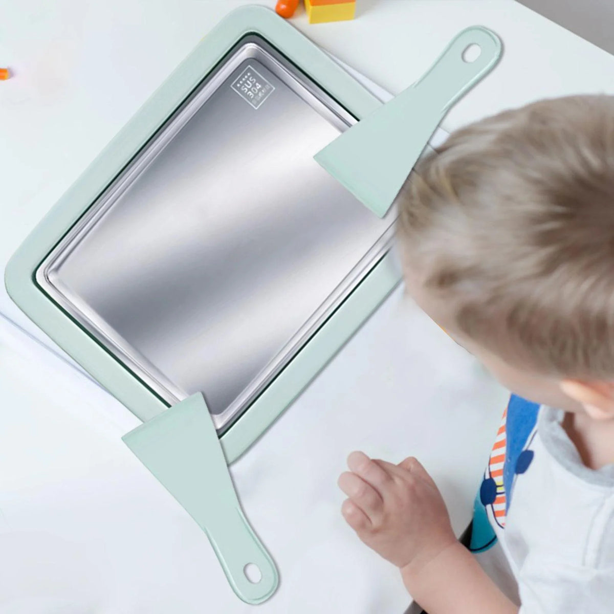 Green Portable Ice Cream Plate Maker B925