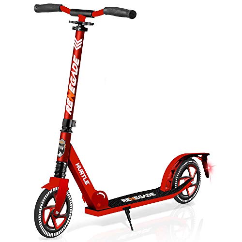 Electric Scooter, 350W/500W Motor, 30 Miles Range, 18 Mph Top Speed, 10'' Tires, Dual Braking M324531