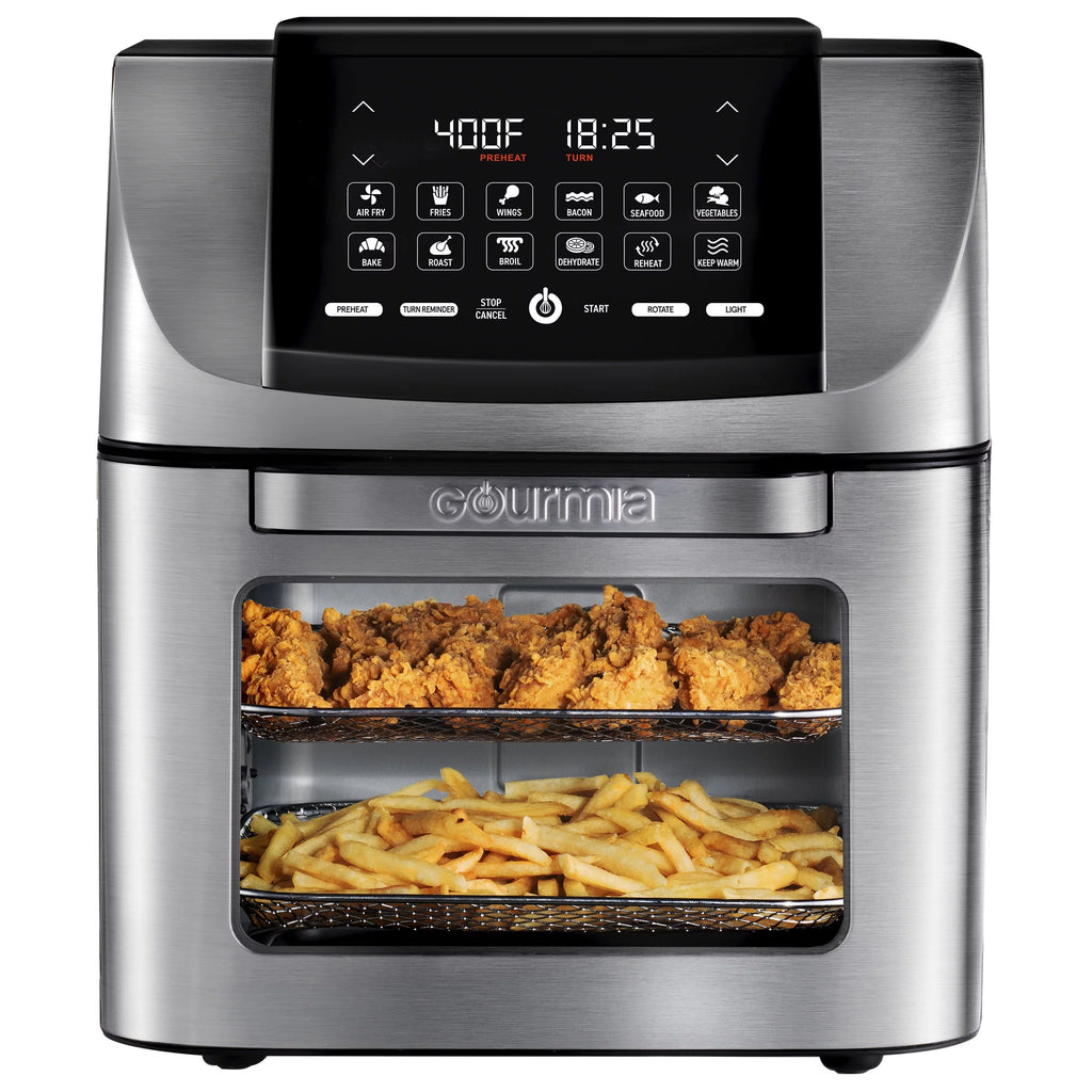 14 QT Air Fryer with Rotisserie and Dehydrator E3541