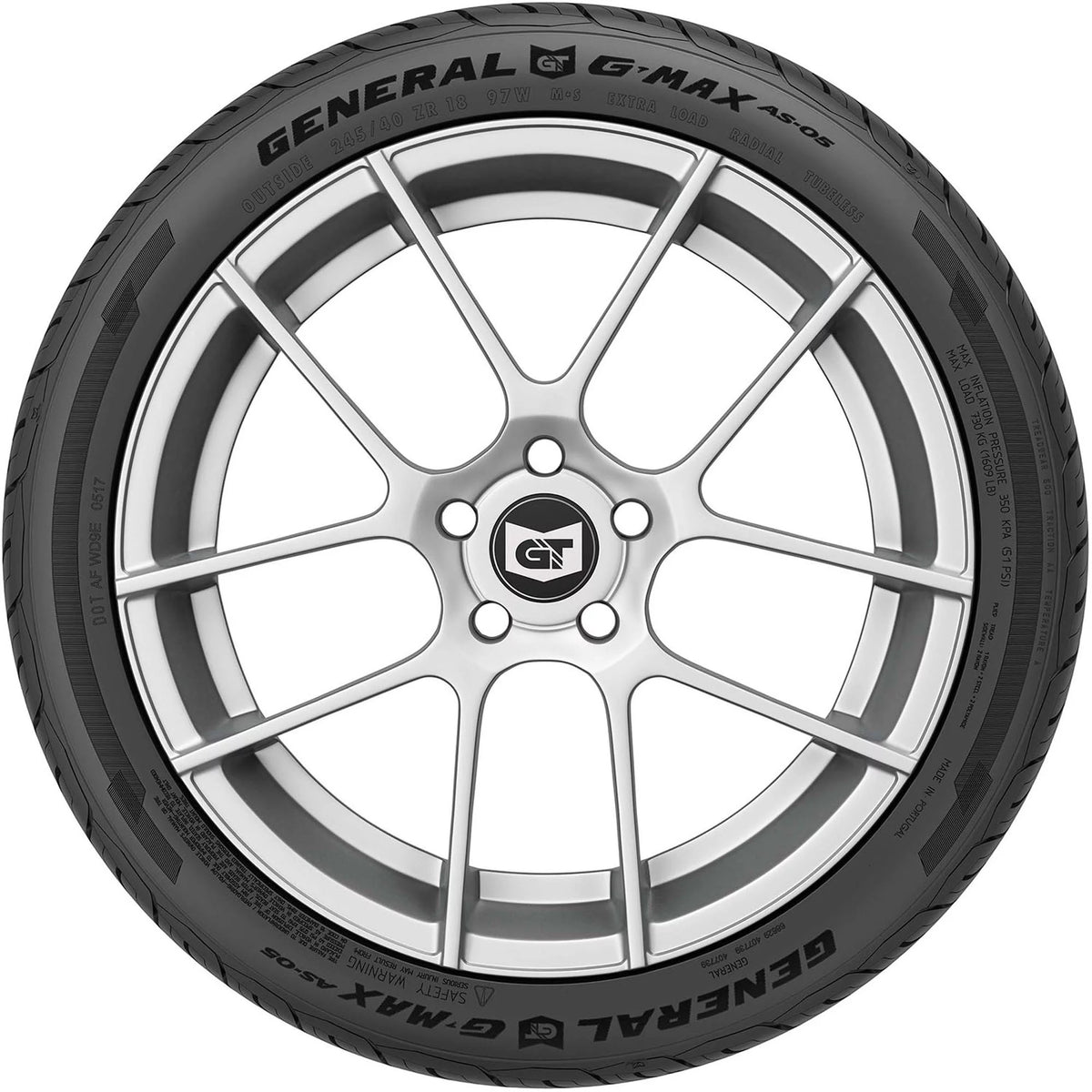 All Season 255/35ZR19 96W XL Passenger Tire E806