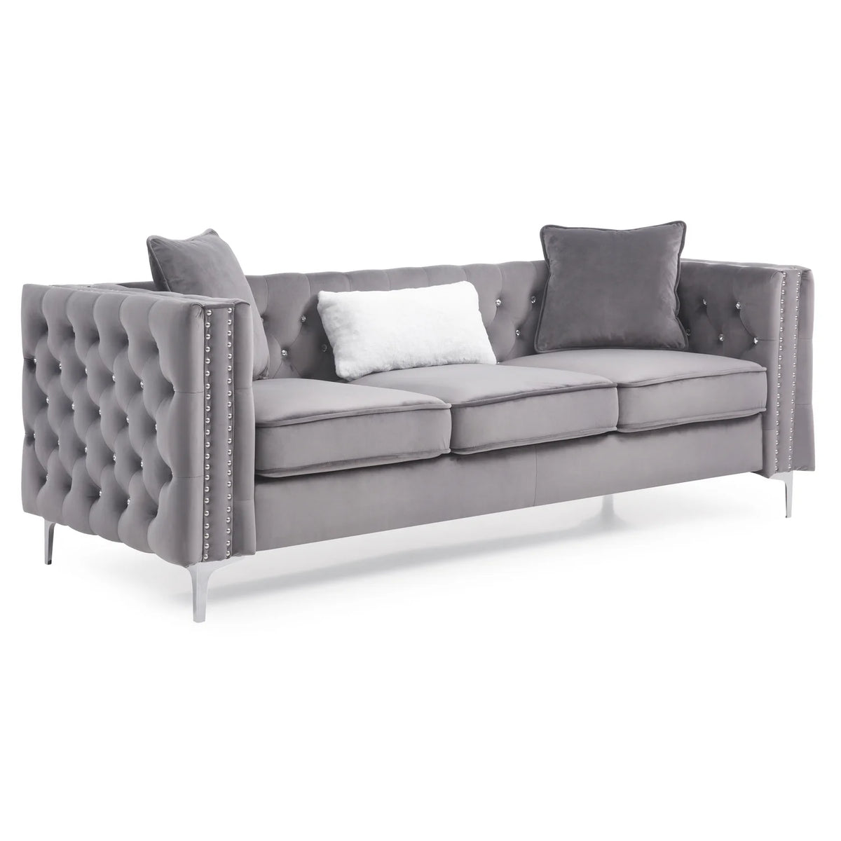 Gray Sofa S5842