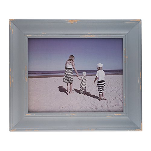 Antique Silver Distressed Wooden Picture Frame 8x10 X65013