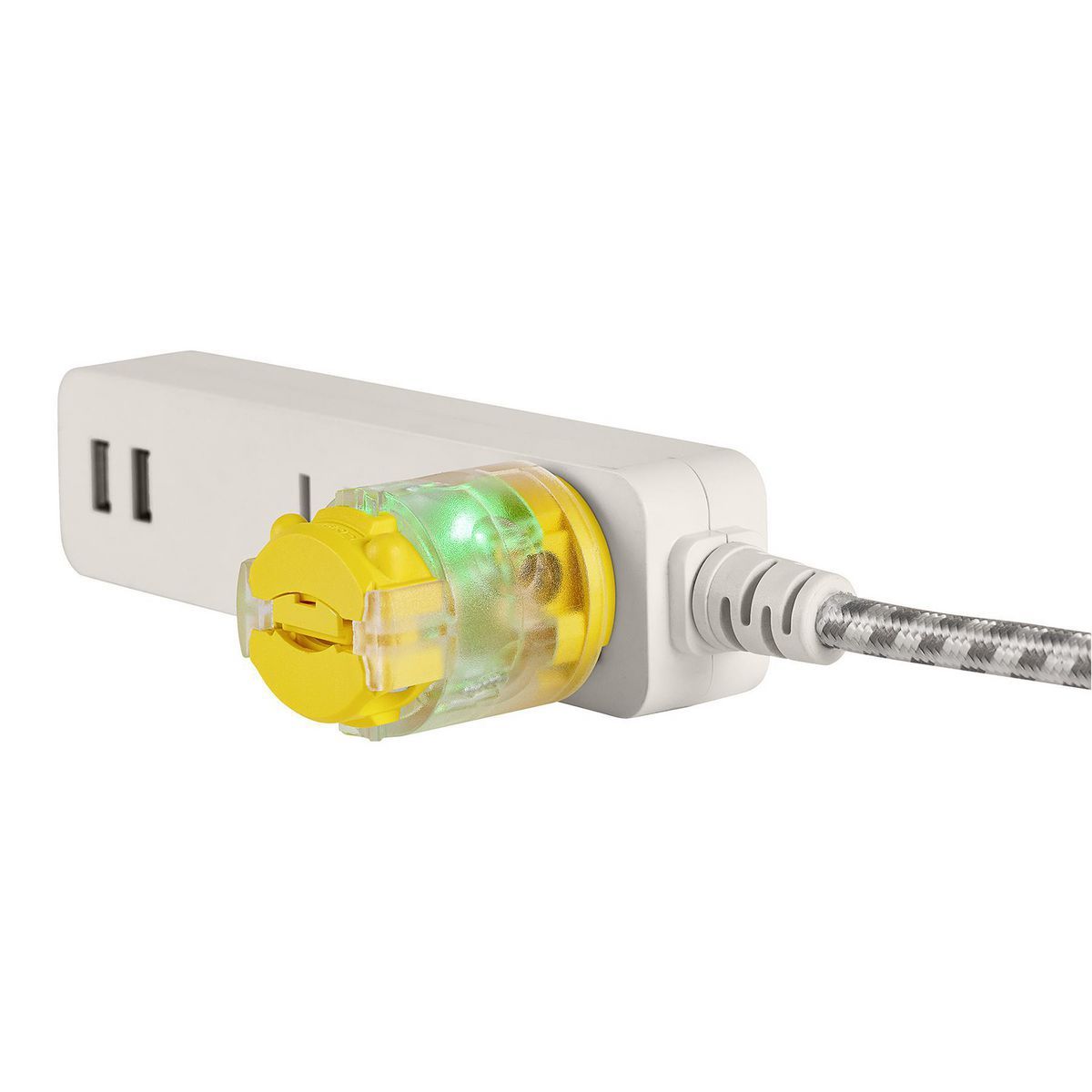 15 Amp Light Up Male Plug I1745