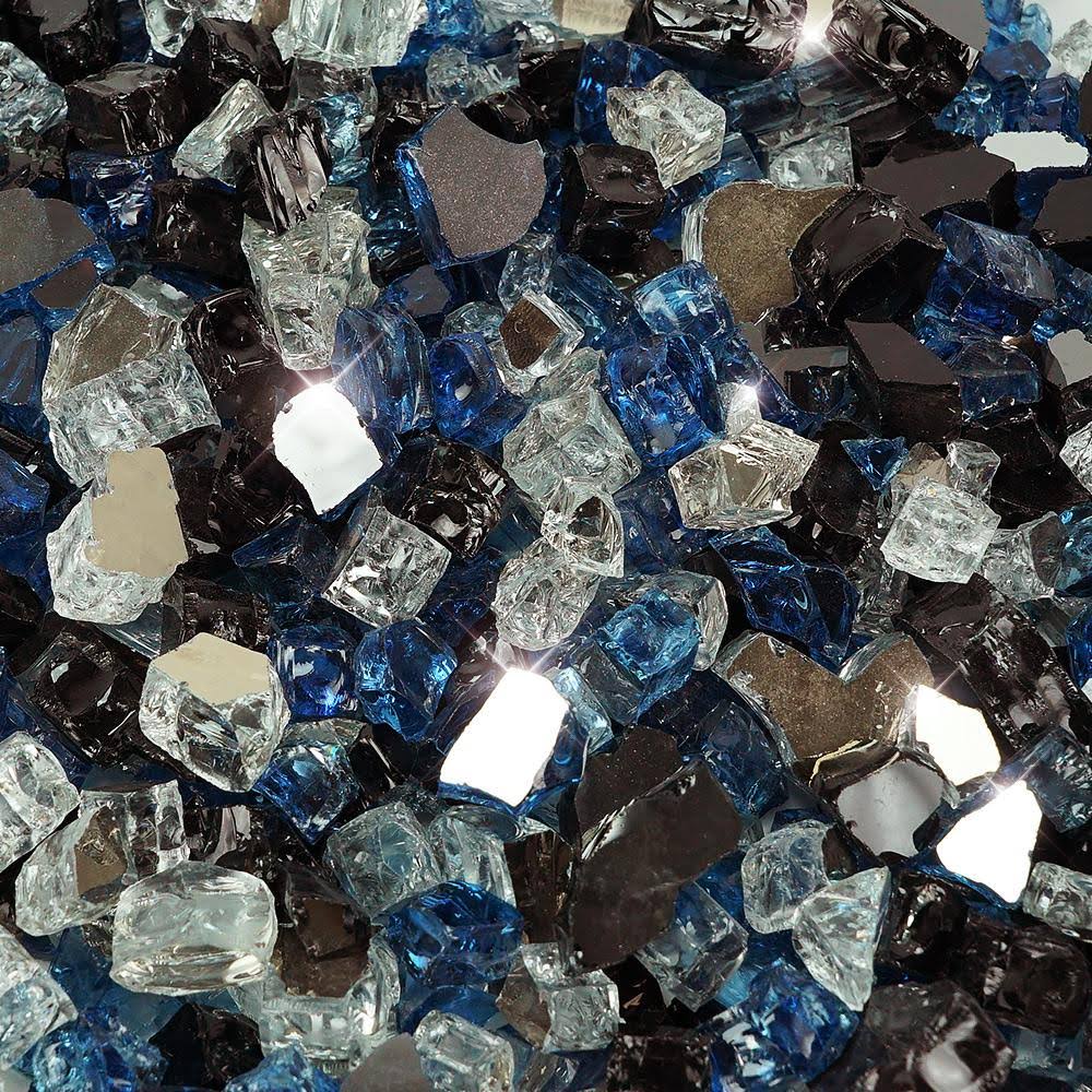 1/2x22 Ocean Deep Pre-Mixed Fire Glass (10 lbs) P661