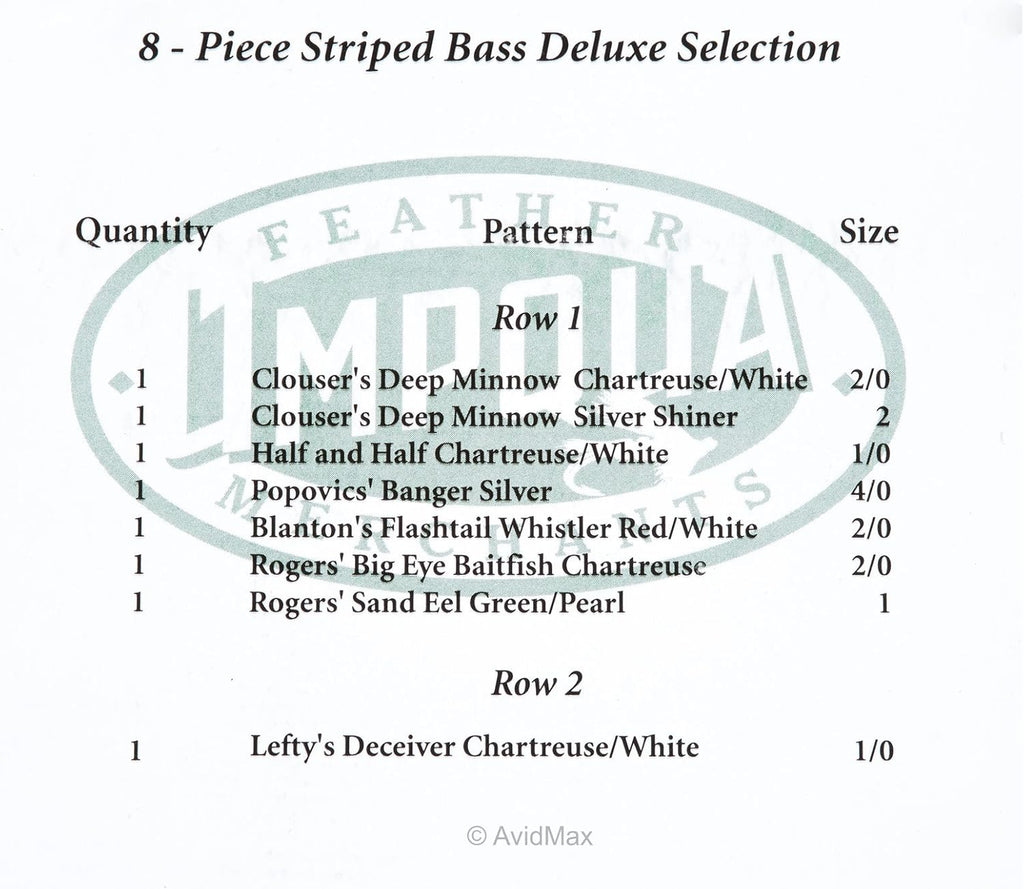 8 Flies Fly Selection V896