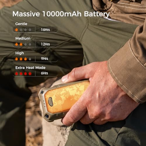 IP56 Waterproof Rechargeable 10000mAh Hand Warmer with Torchlight V5426