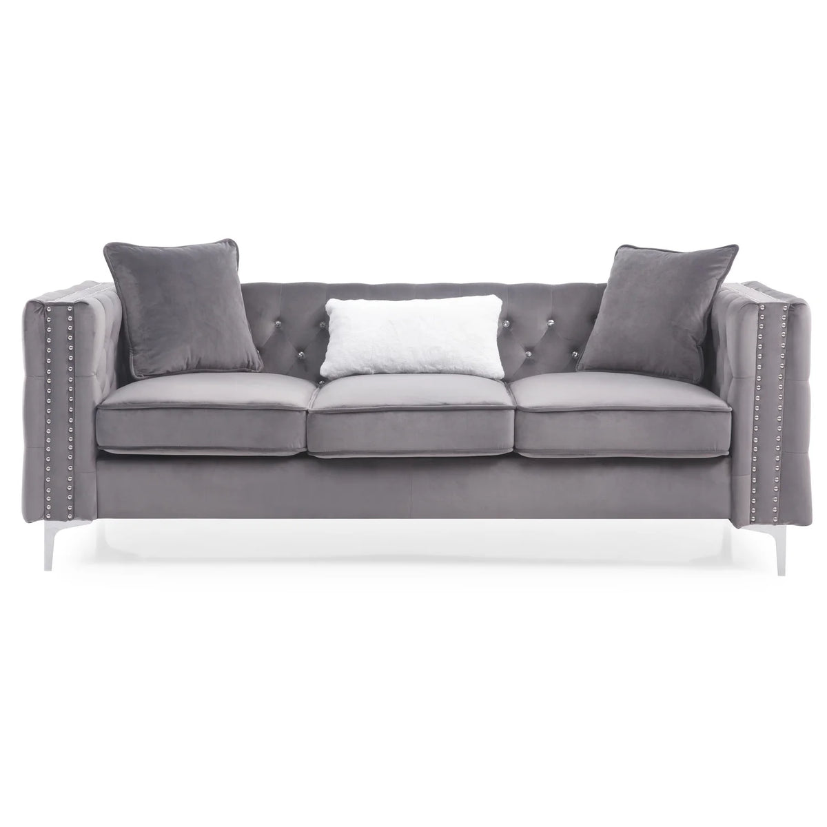 Gray Sofa S5842