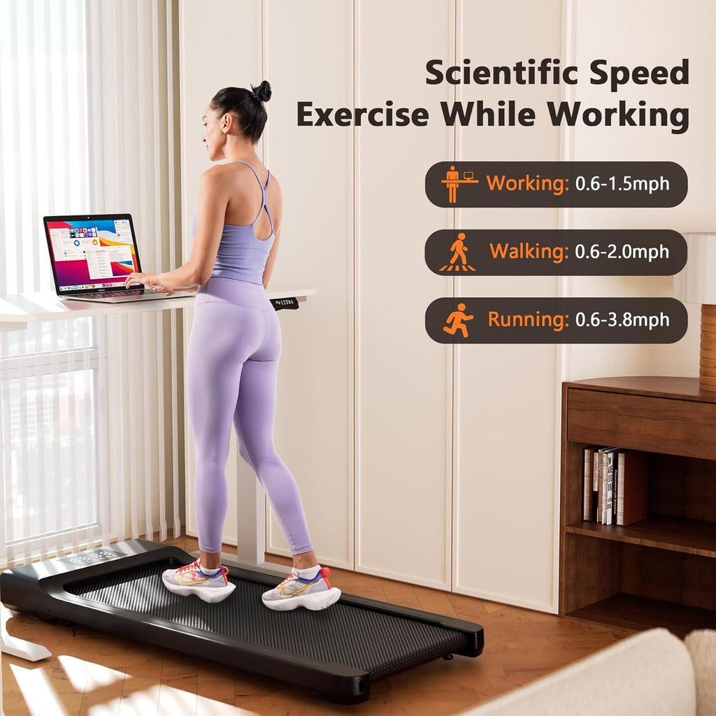 Walking Pad Treadmill with LED Display I897