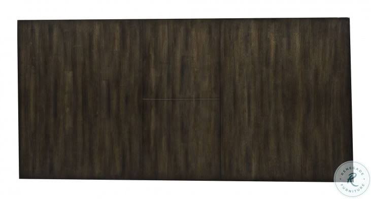 Dark Gray Leg Table with Butterfly Leaf N6366