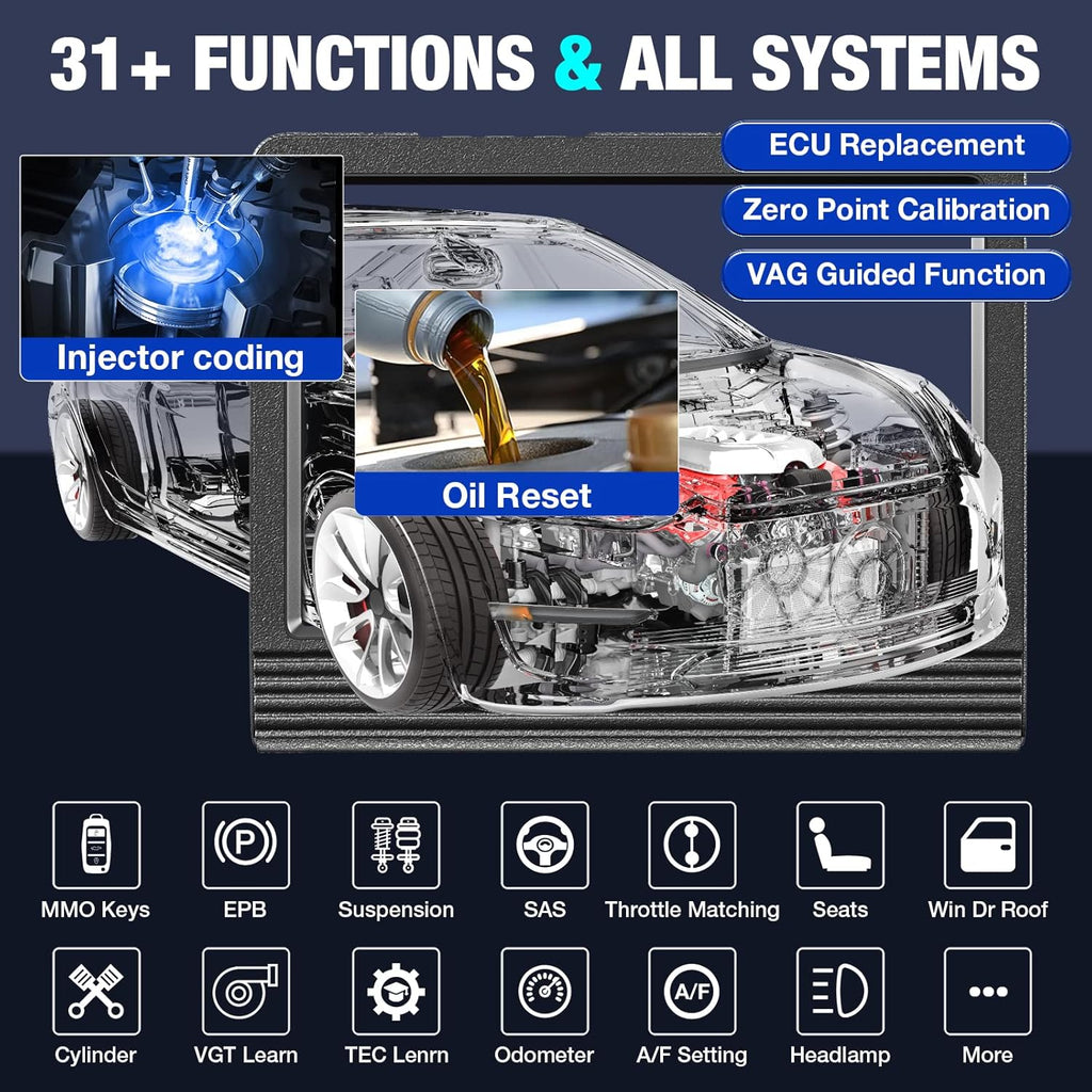 Bi-Directional Car Diagnostic Tool J632425