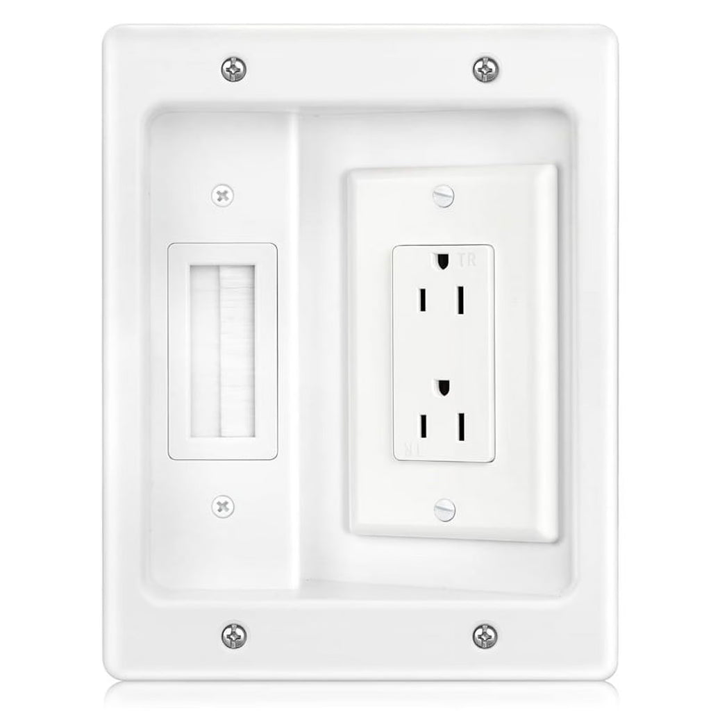 Recessed Outlet Box Cable Management Kit 15A 125V X137803
