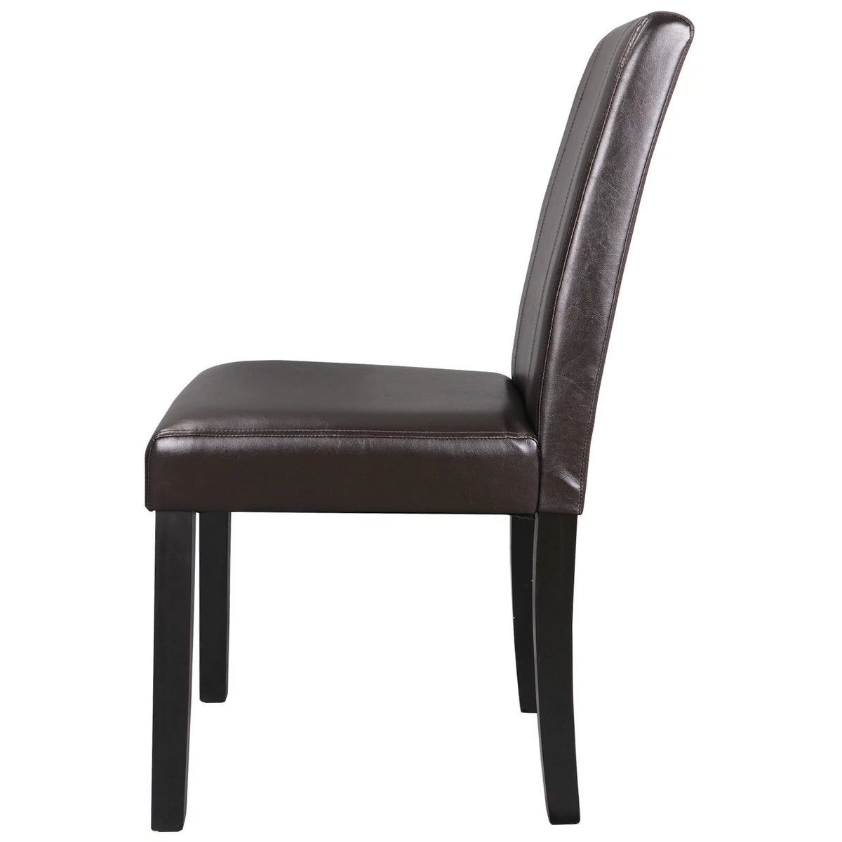 6 Pcs Brown Leather Dining Chair X654760