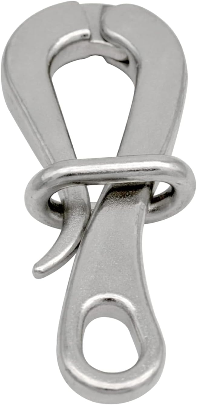 Stainless Steel 316 Pelican Hooks & Eye with Quick Release Link B783583