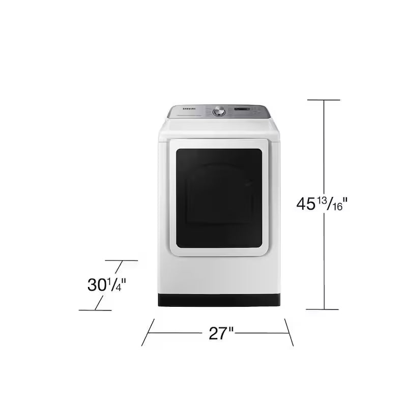 7.4 cu. ft. Electric Dryer with Steam Sanitize in White G77319
