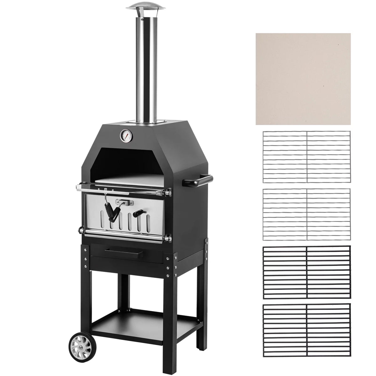 Portable Wood Fired Pizza Oven C3537
