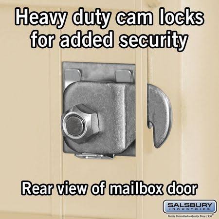 4C Horizontal Mailbox, Sandstone G916