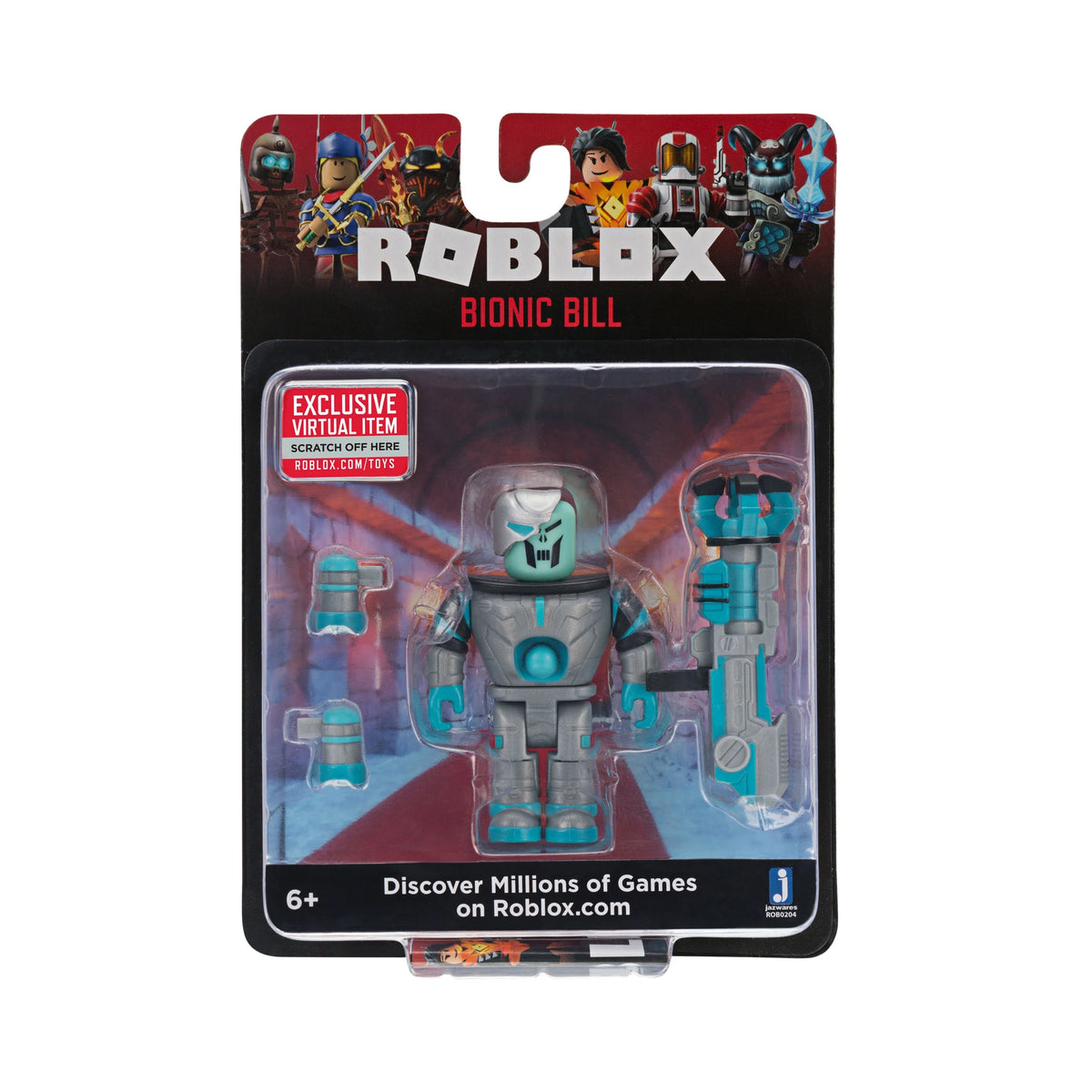 Bionic Bill Action Figure Set, 2 Pieces M320
