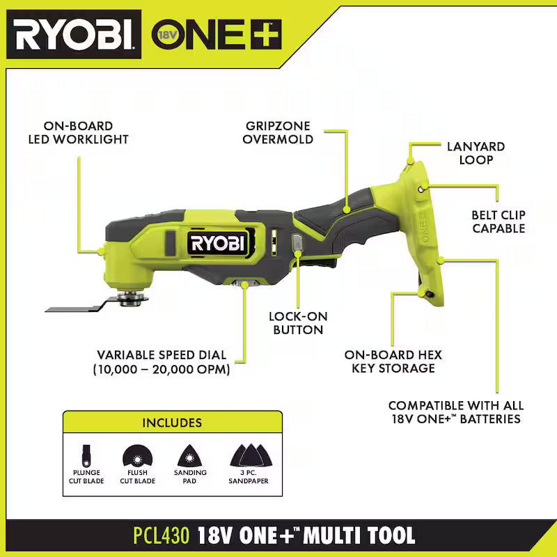 18V Cordless 6-Tool Combo Kit with Battery, Charger, and Rolling Tool Box C76345