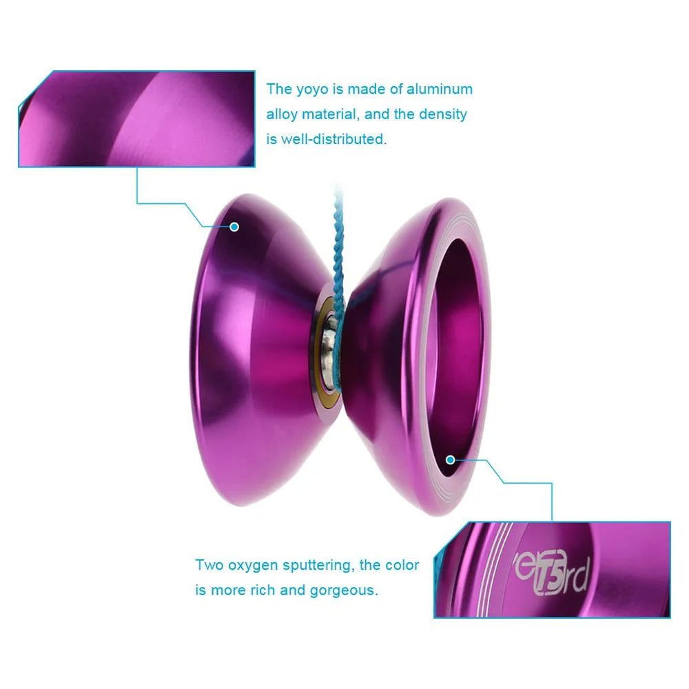 Purple Aluminum Alloy Yoyo H682