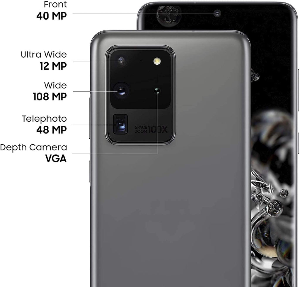 128GB Cosmic Gray Unlocked Galaxy S20 Ultra M7961