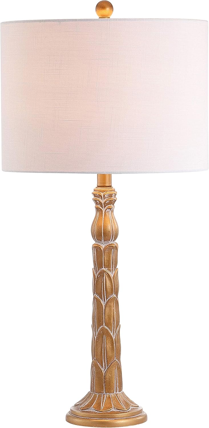 Antique Gold Resin LED Lamp K825973