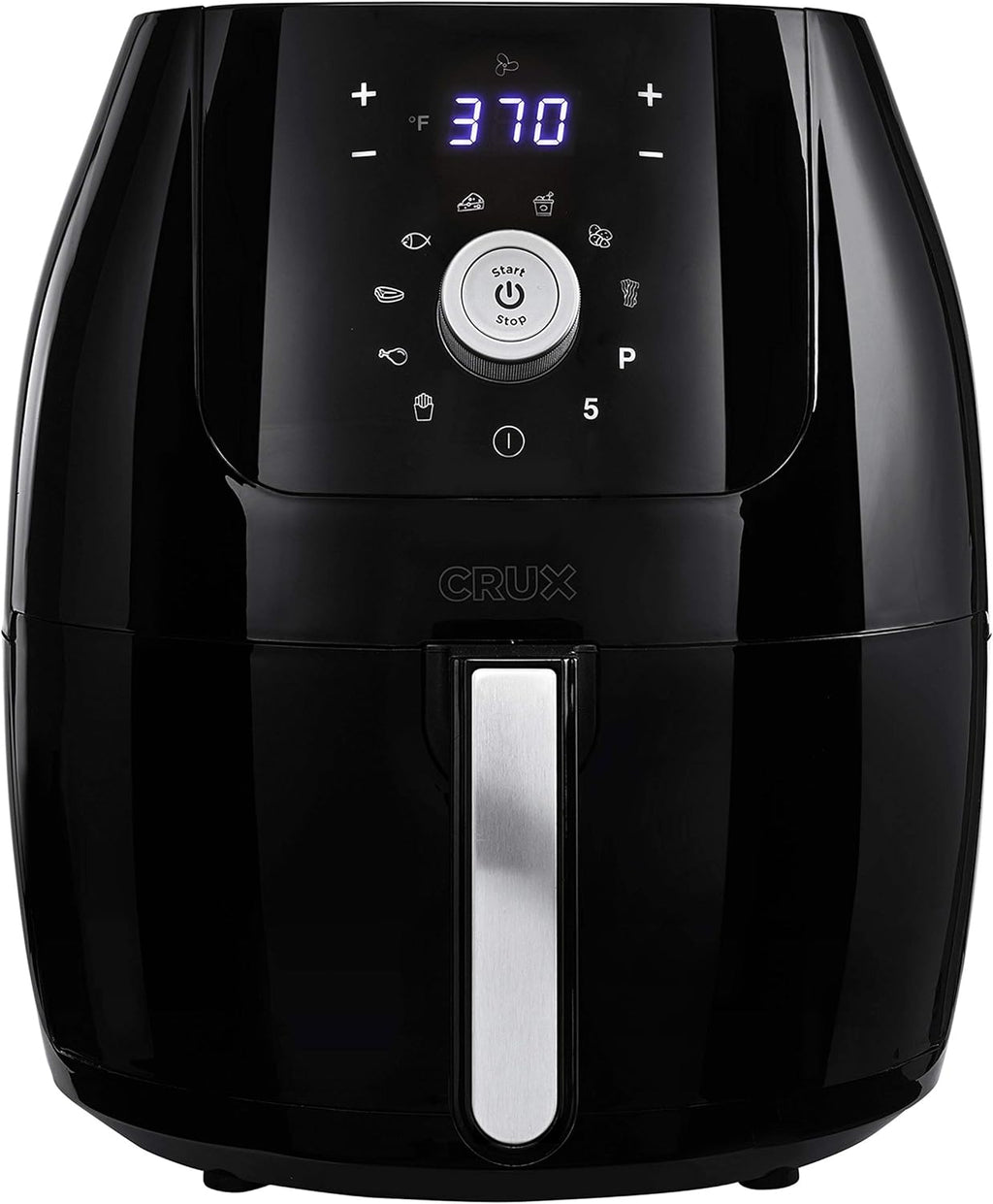 6 Quart Digital Air Fryer with Nonstick Removable Pan D277