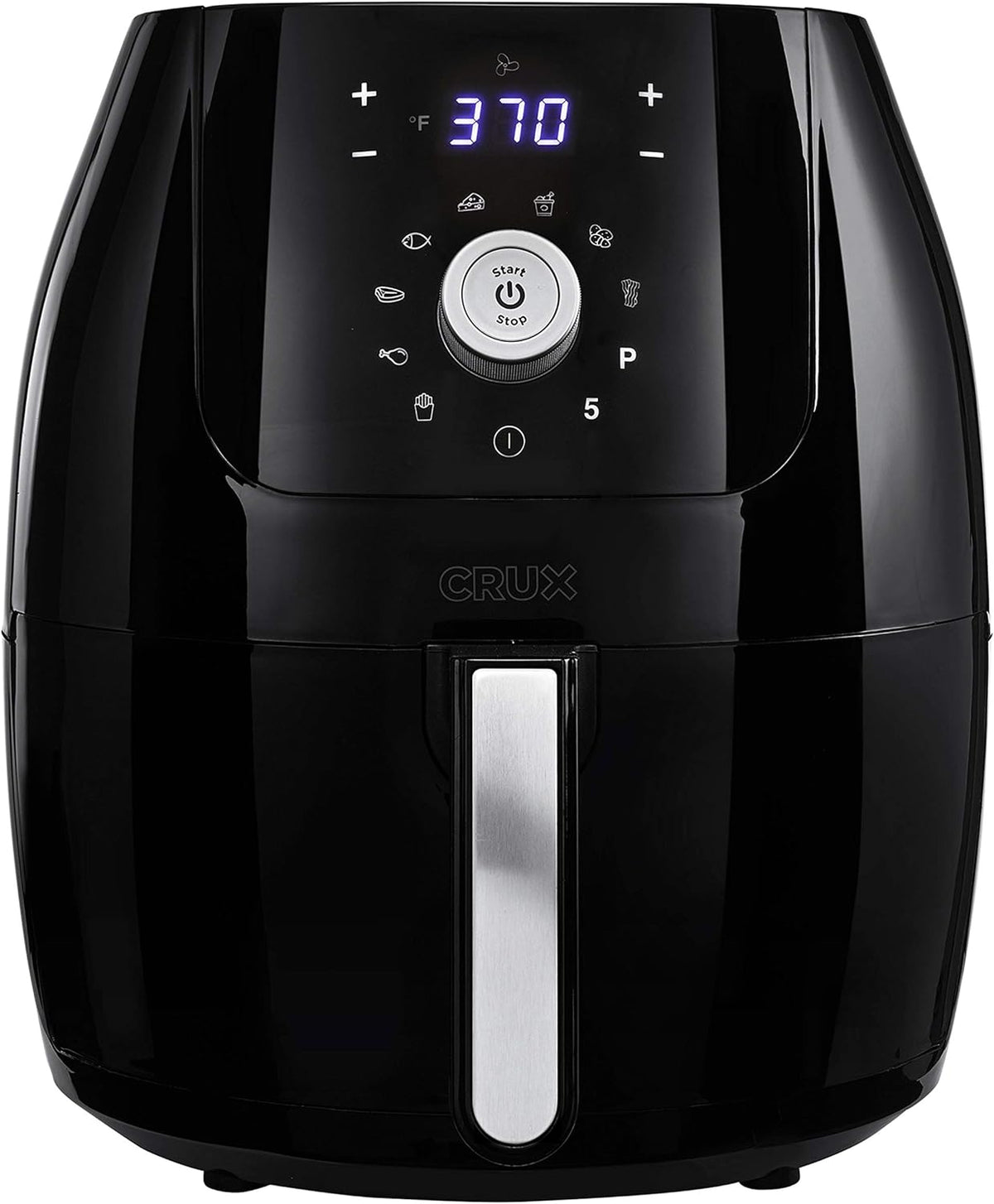 6 Quart Digital Air Fryer with Nonstick Removable Pan D277