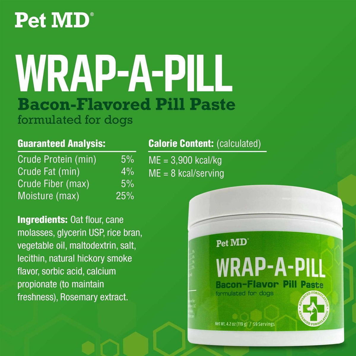 Bacon Flavor Pill Paste Dog & Cat Supplement B953870