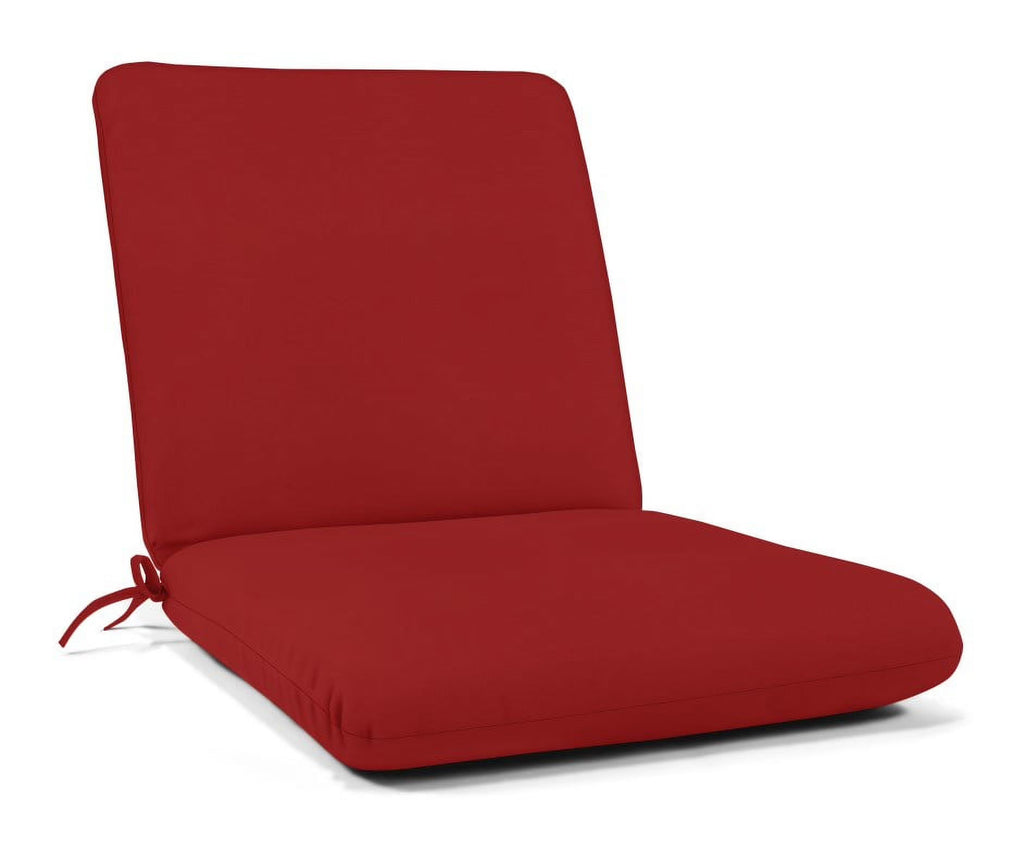 Jockey Red Hinged Chair Cushion 44 x 22 in. R7741
