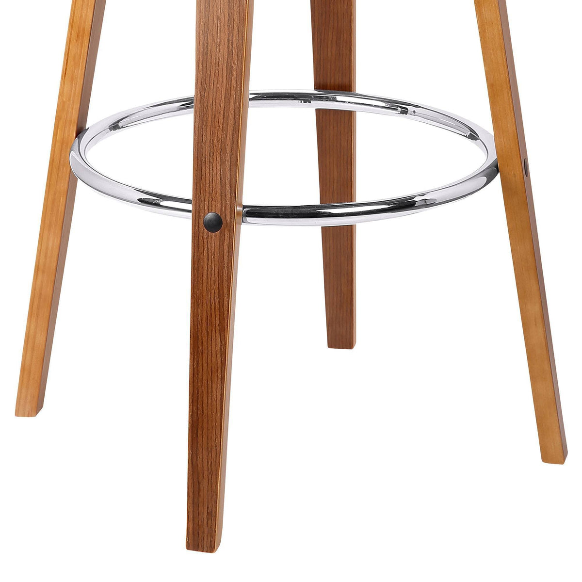 Brown Swivel Height Barstool M350