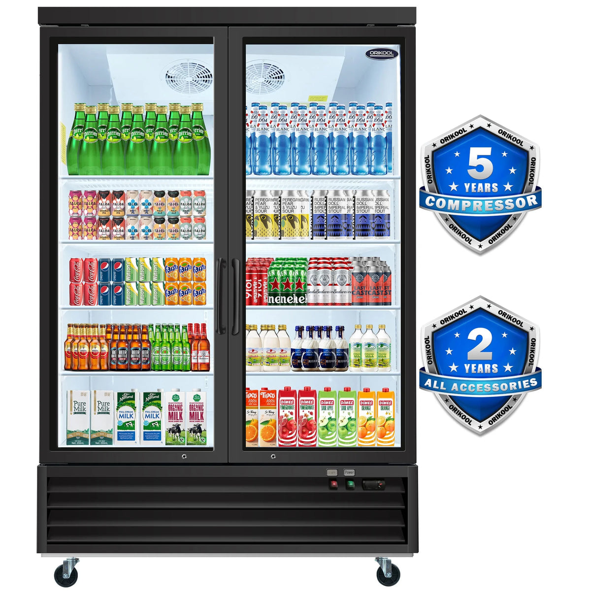 Glass Door Merchandiser Refrigerator 44.7 Cu.ft W9457
