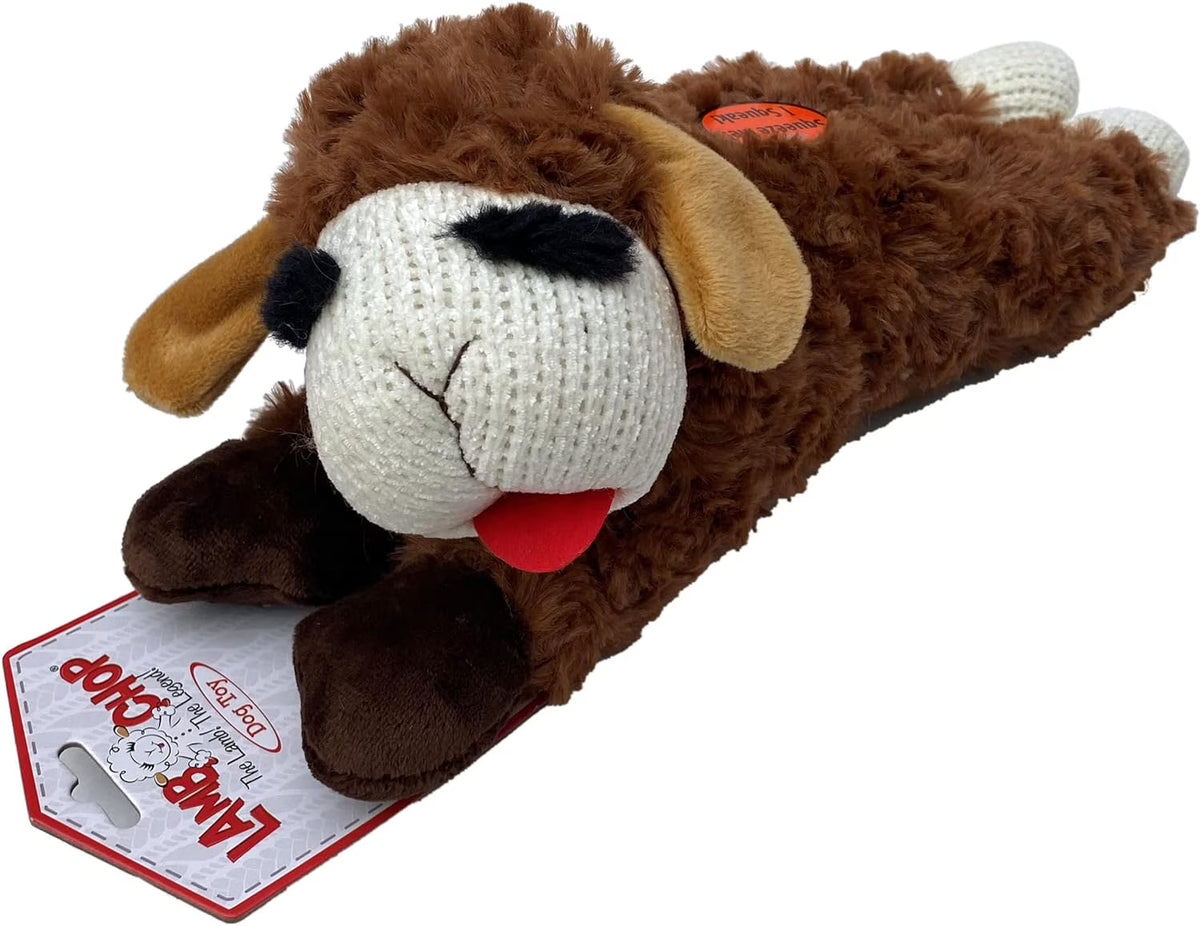 Brown 10" Squeaker Plush Toy J845368