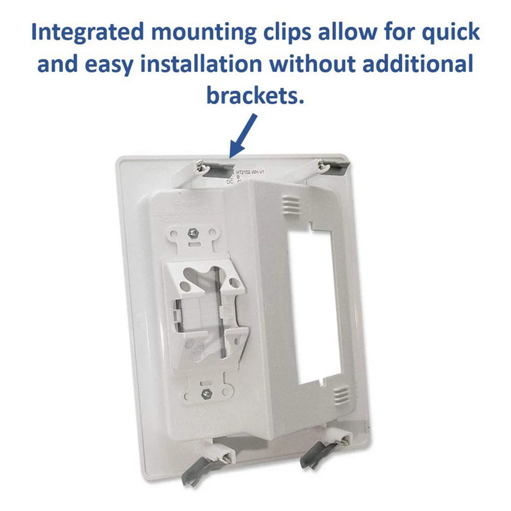 Recessed Outlet Box Cable Management Kit 15A 125V X137803