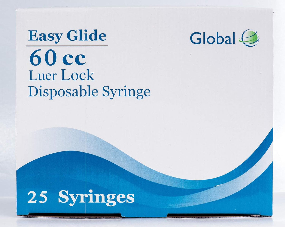 60cc Luer Lock Syringes Box of 25 C737