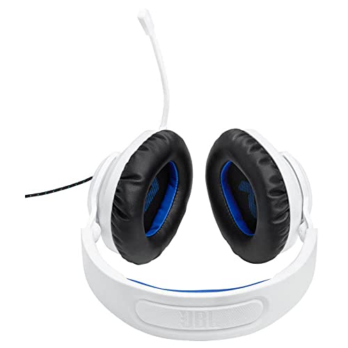 Wired Over-Ear Gaming Headset with Detachable Mic, White F690