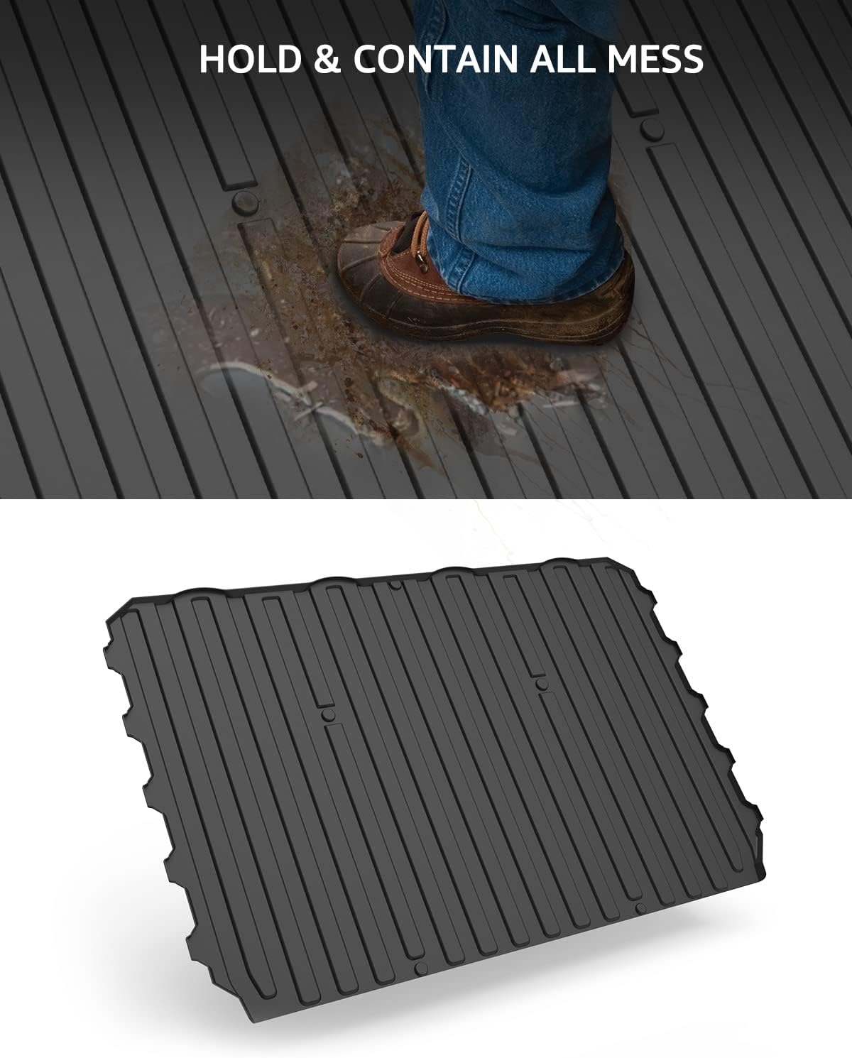 Rubber Bed Liner for Polaris Ranger XP 1000 Crew J53809