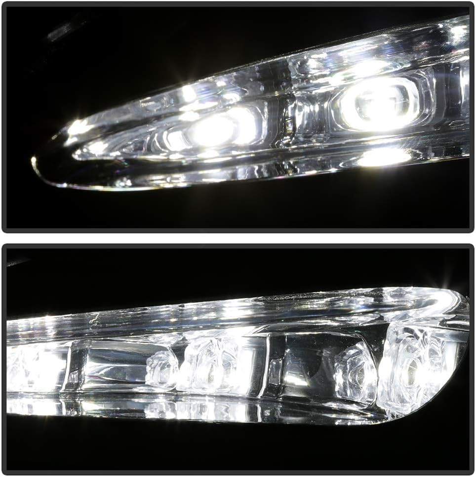 LED Bumper Fog Lights with Switch Assembly Pack of 2 T675066