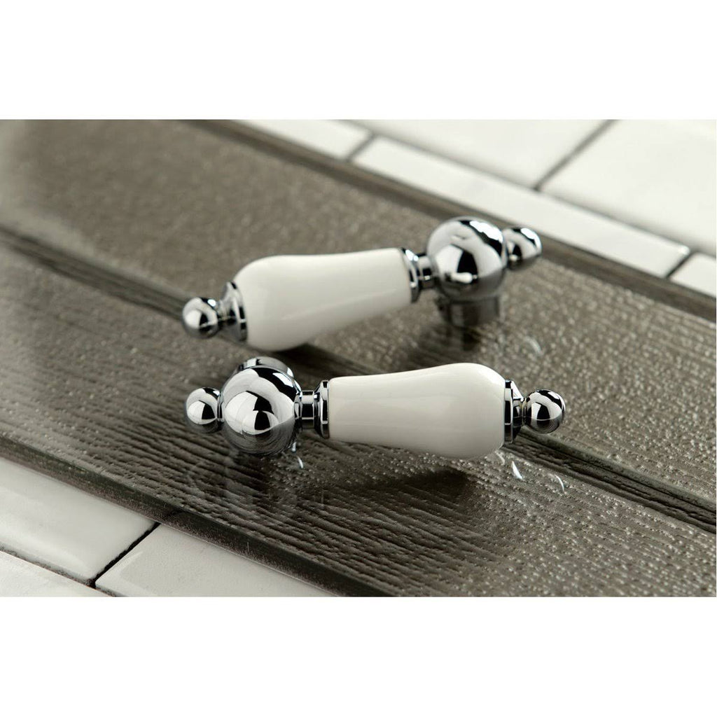 Polished Nickel Wall Mount Tub Filler W424