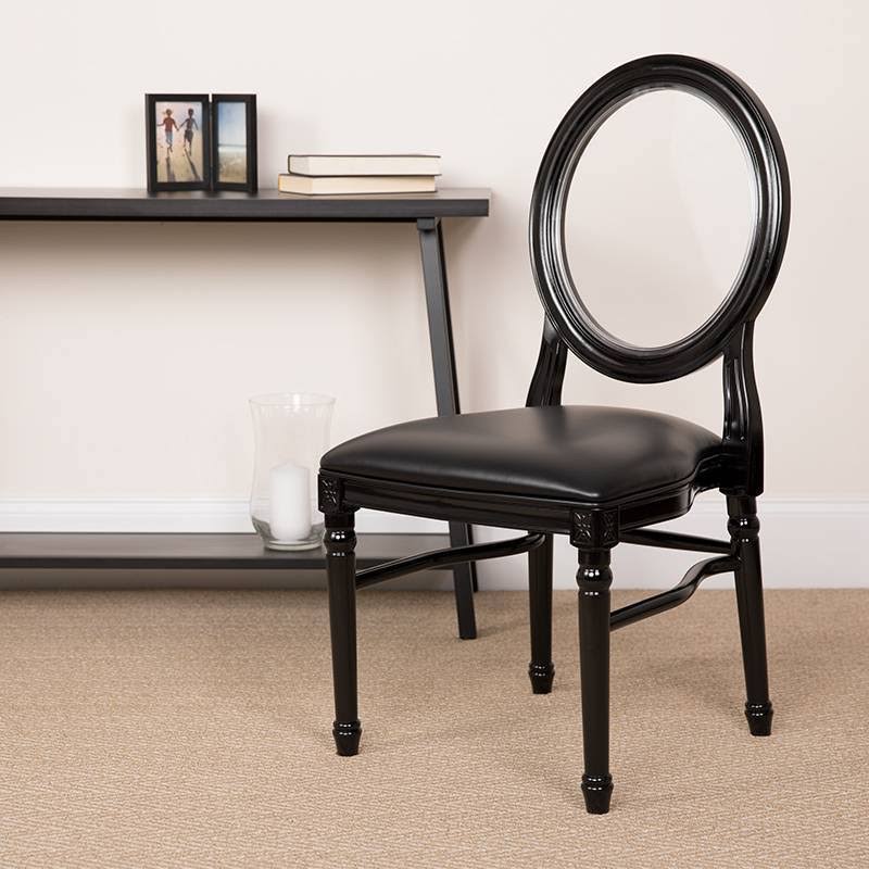 King Louis Dining Side Chair Black M612308