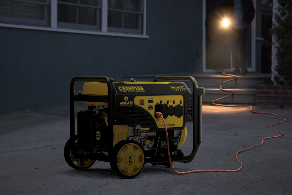 Portable Generator with Wireless Remote Start U659416