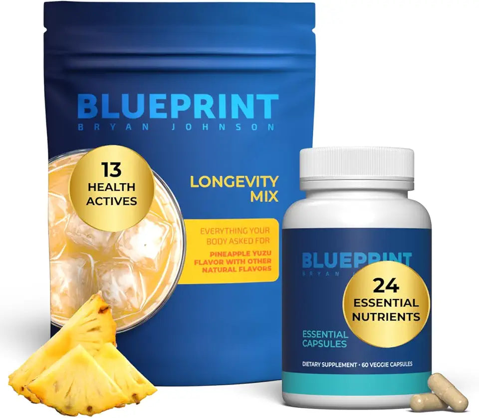 Pineapple Yuzu Muscle Builder & Recovery Supplement + Multivitamin Capsules U305